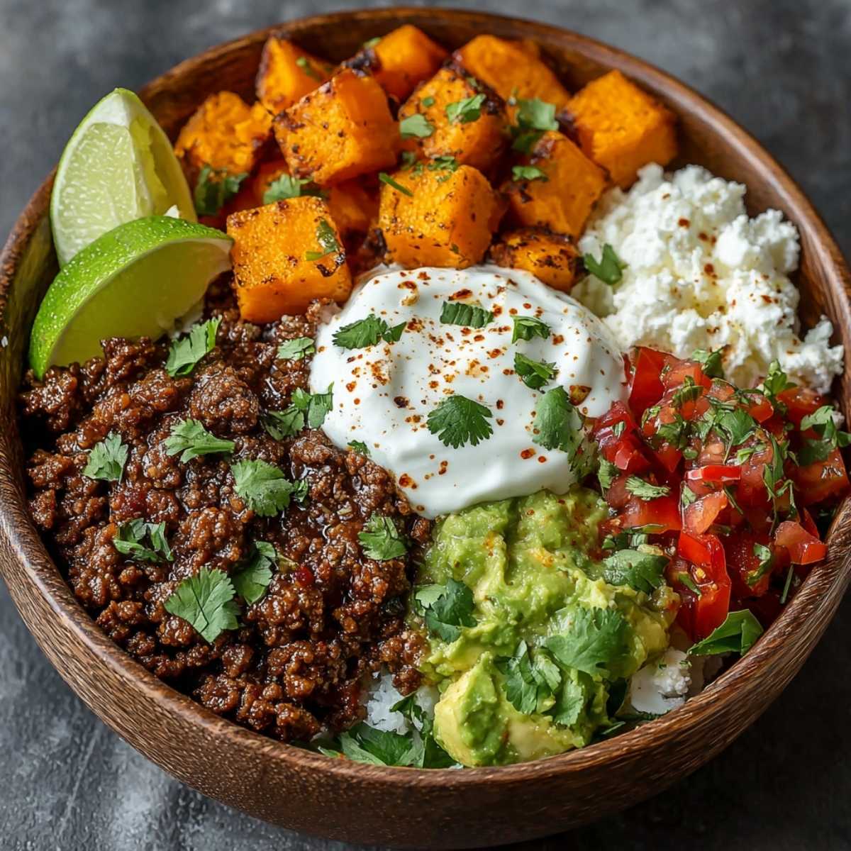 Quick & Easy: Build Your Healthy Sweet Potato Taco Bowl Tonight